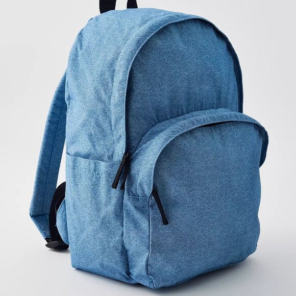 NWT Baggu Large Nylon Backpack - Digital Denim main image 6